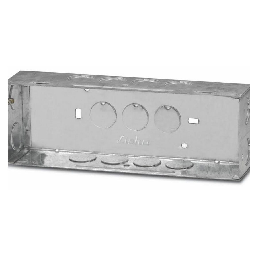 LISHA S7 Concealed Metal Box (Galvanized Rust Protected) suitable for modular plates